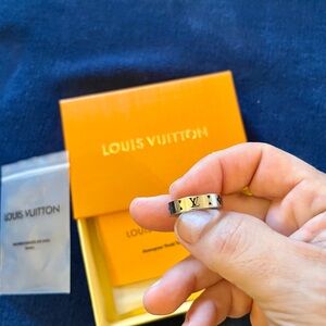 Louis Vuitton Silver Ring